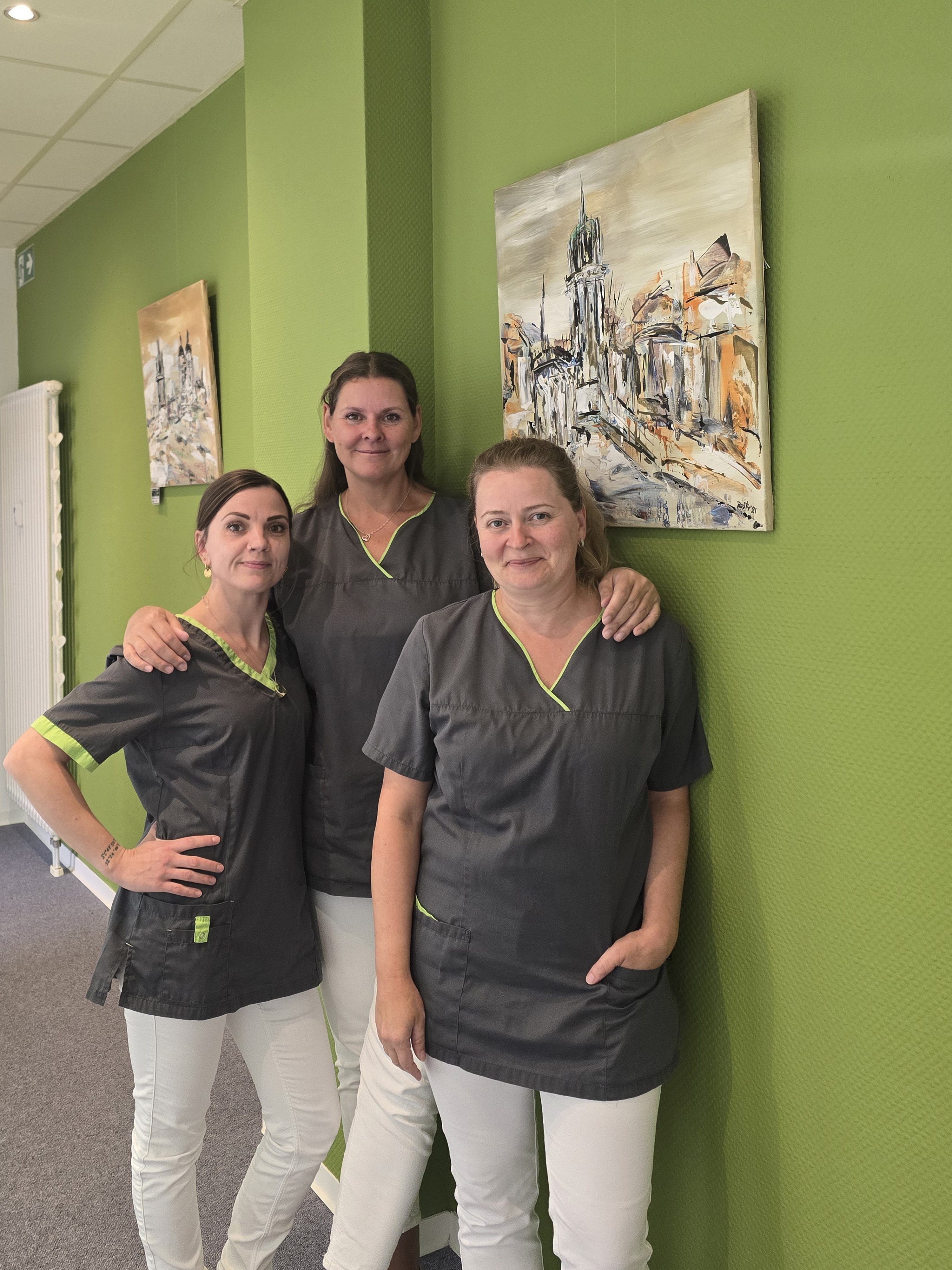 Flur vor den Behandlungsräumen